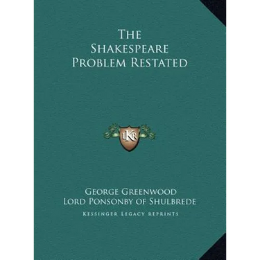 The Shakespeare Problem Restated