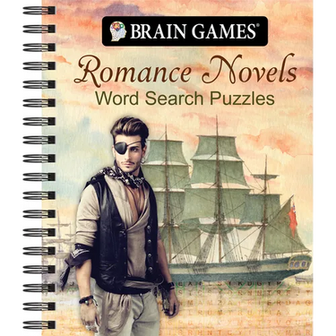 Brain Games - Romance Novels Word Search Puzzles