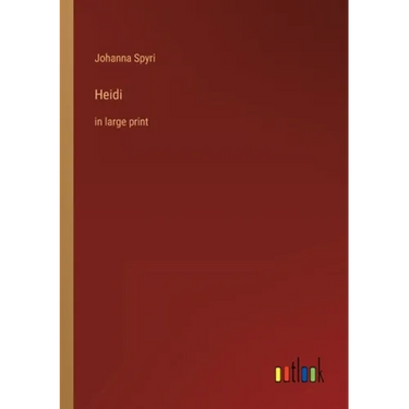 Heidi: in large print