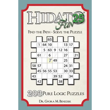 Hidato fun 25: 203 New Logic Puzzles
