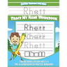 Rhett Letter Tracing for Kids Trace my Name Workbook: Tracing Books for Kids ages 3 - 5 Pre-K & Kindergarten Practice Workbook