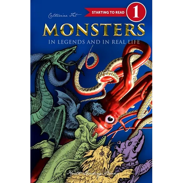 Monsters in Legends and in Real Life - Level 1 reading for kids - 1st grade
