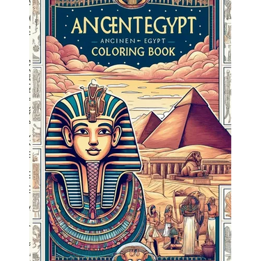 Ancient Egypt Coloring Book