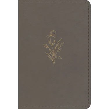 KJV Large Print Compact Reference Bible, Clay Leathertouch