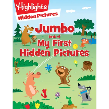 Jumbo Book of My First Hidden Pictures: 115+ Hidden Pictures Puzzles in Highlights Activity Book, Seek and Find Puzzles for Kids 3+