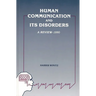 Human Communication and Its Disorders, Volume 3