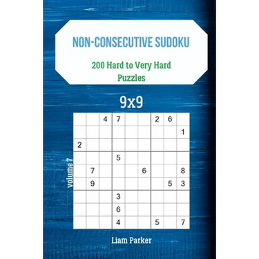 Non-Consecutive Sudoku - 200 Hard to Very Hard Puzzles 9x9 vol.7