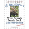 Circle It, Elk, Moose, and Deer Facts, Pocket Size, Word Search, Puzzle Book
