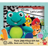 Baby Einstein: Let's Look! First Look and Find Gift Set Book and Turtle Plush
