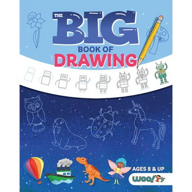 The Big Book of Drawing: Over 500 Drawing Challenges for Kids and Fun Things to Doodle (How to Draw for Kids, Children's Drawing Book)