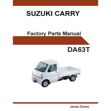 Suzuki Carry DA63T English Factory Parts Manual