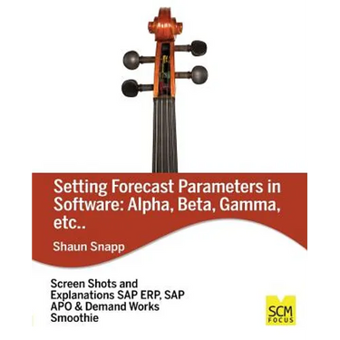 Forecast Parameters in Software: Alpha, Beta, Gamma, etc.