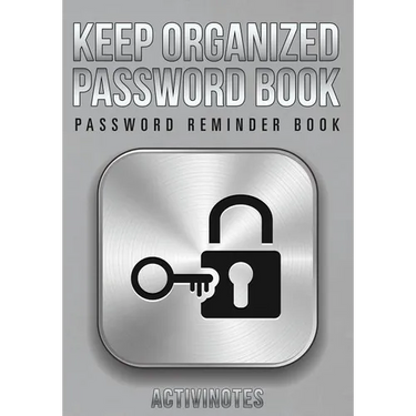 Keep Organized Password Book - Password Reminder Book