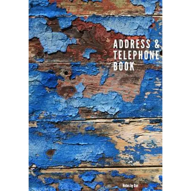 Address and Telephone Book: Address and Telephone Book 7" x 10" 187 pages