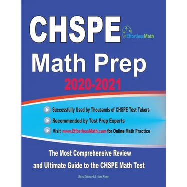 CHSPE Math Prep 2020-2021: The Most Comprehensive Review and Ultimate Guide to the CHSPE Math Test