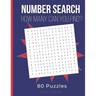 Number Search: Search and Find Number Puzzles for Adults