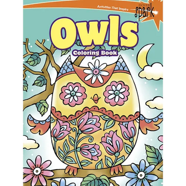 Spark Owls Coloring Book