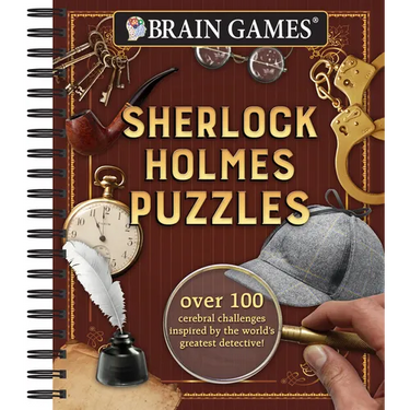 Brain Games - Sherlock Holmes Puzzles (#1): Over 100 Cerebral Challenges Inspired by the World's Greatest Detective! Volume 1