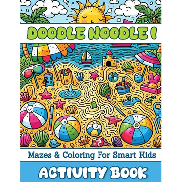 Doodle Noodle 1: Mazes & Coloring for Smart Kids