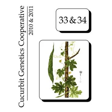 Cucurbit Genetics Cooperative 2010 & 2011