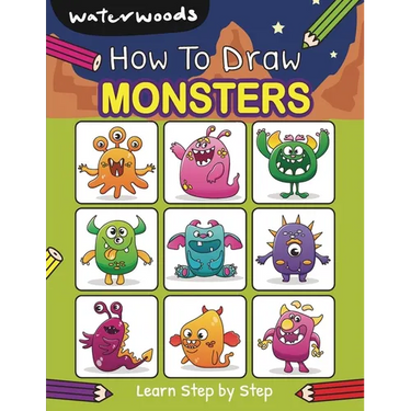How To Draw Monsters: Learn How to Draw Monsters with Easy Step by Step Guide