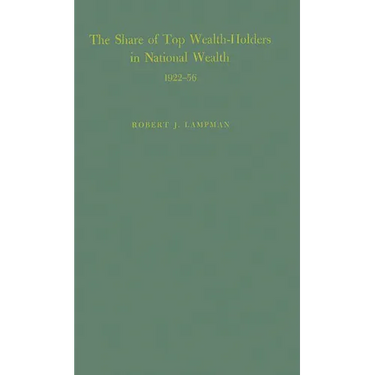 The Share of Top Wealth-Holders in National Wealth 1922-56