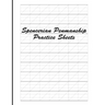 Spencerian Penmanship Practice Sheets: Cursive Style Handwriting Worksheets for Kids and Adults