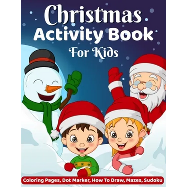Christmas Activity Book for Kids: Activity Book for Kids