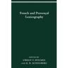 French and Provençal Lexicography
