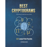 Best Cryptograms: Cryptograms Puzzle, Cryptoquote Puzzles, Cryptograms Books, Cryptograms Puzzle Books