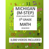5th Grade MICHIGAN M-STEP, 2019 MATH, Test Prep: : 5th Grade MICHIGAN STUDENT TEST of EDUCATION PROGRESS 2019 MATH Test Prep/Study Guide