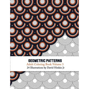 Geometric Patterns - Adult Coloring Book Vol. 3