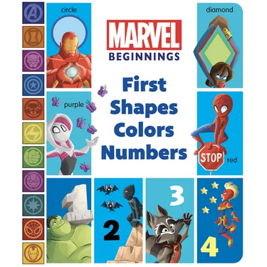 Marvel Beginnings: First Shapes, Colors, Numbers
