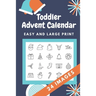 Toddler Advent Calendar: Countdown to Christmas Advent Calendar For Kids - Gift for Christmas - Activities for Children Preschoolers - Toddler