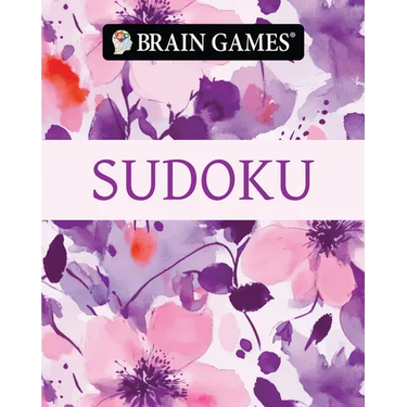 Brain Games - Take-Along - Sudoku (Spackle Flower Design)