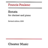Sonata for Clarinet and Piano: Revised Edition, 2006