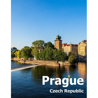 Prague Czech Republic: Coffee Table Photography Travel Picture Book Album Of A City and Country in Eastern Europe Large Size Photos Cover