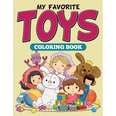 My Favorite Toys Coloring Book