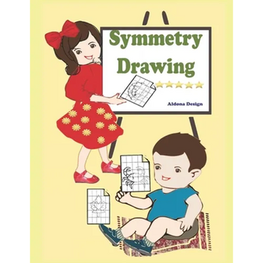 Symmetry Drawing: : A Symmetrical Drawing & Coloring Activity Book For Kids 5+