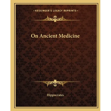 On Ancient Medicine