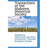 Transactions of the Alabama Historical Society