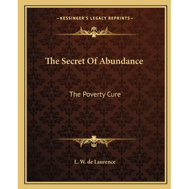 The Secret Of Abundance: The Poverty Cure