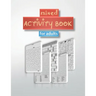 mixed activity book for adults: word search, sudoku hard, Number searches, scramble, and mazes 8,5"x11" 110 pages
