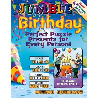 Jumble(r) Birthday: Perfect Puzzle Presents for Every Person!