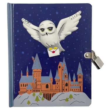 Harry Potter: Hedwig Squishy Lock & Key Diary