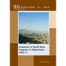 Evaluation of World Bank Programs in Afghanistan 2002-11