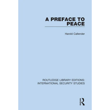 A Preface to Peace