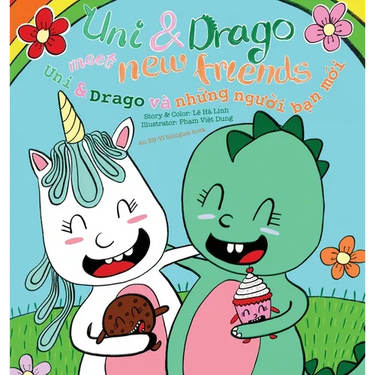 Uni & Drago meet new friends - EN-VN bilingual version