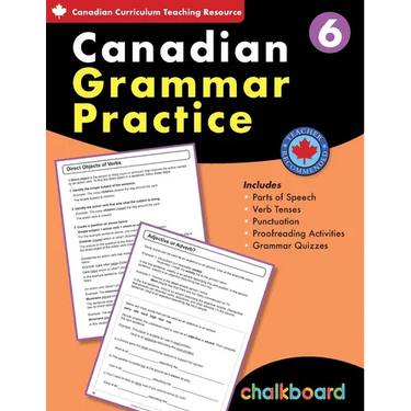 Canadian Grammar Practice 6