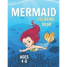 Mermaid Coloring Book: Mermaid Activity Books for Girls 4-8